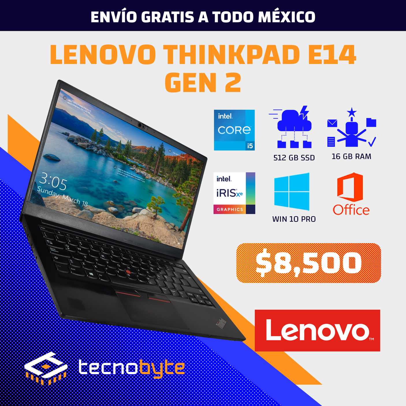 LENOVO THINKPAD E14 Gen2 i5 11va Gen