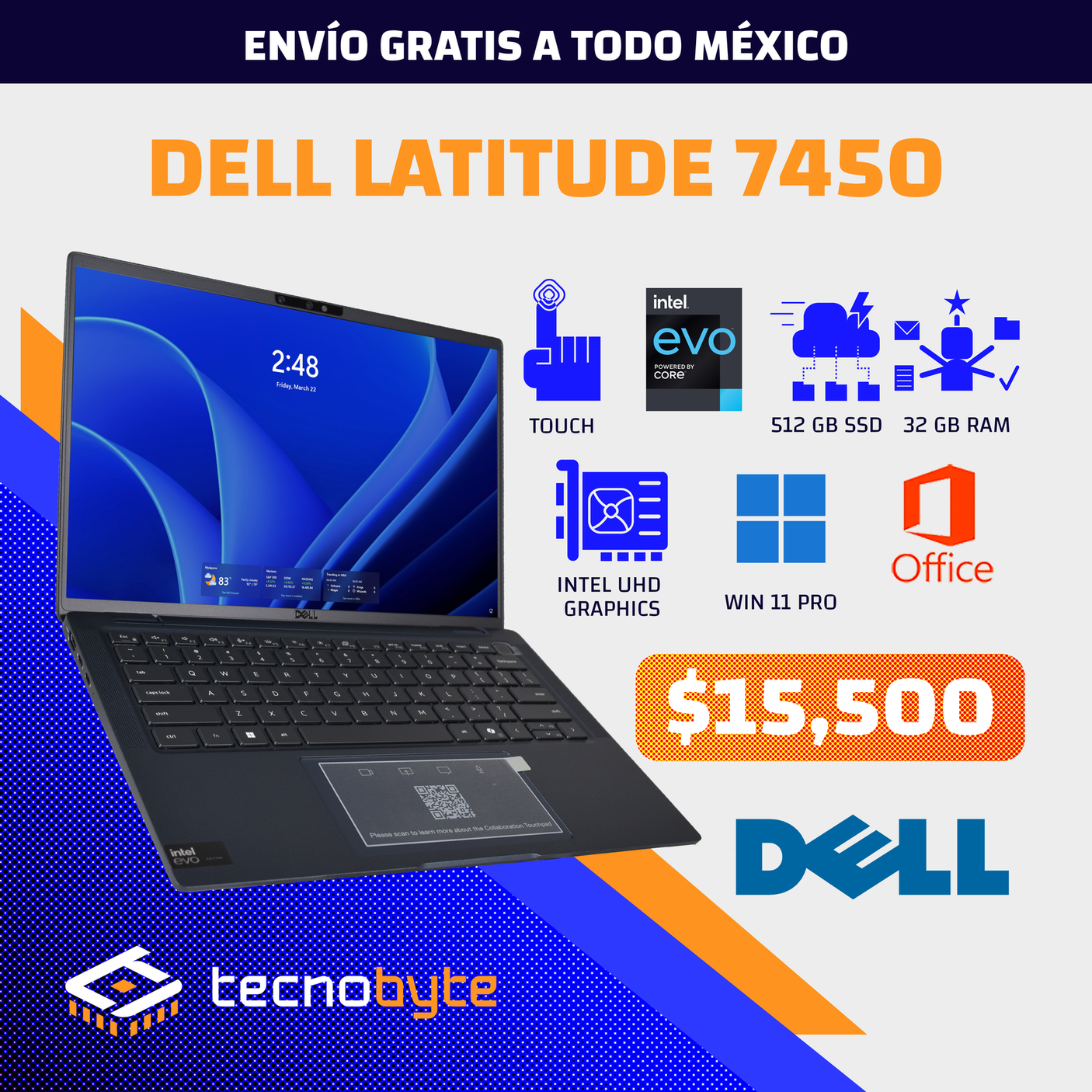 DELL LATITUDE 7450 ULTRA 5 TOUCH
