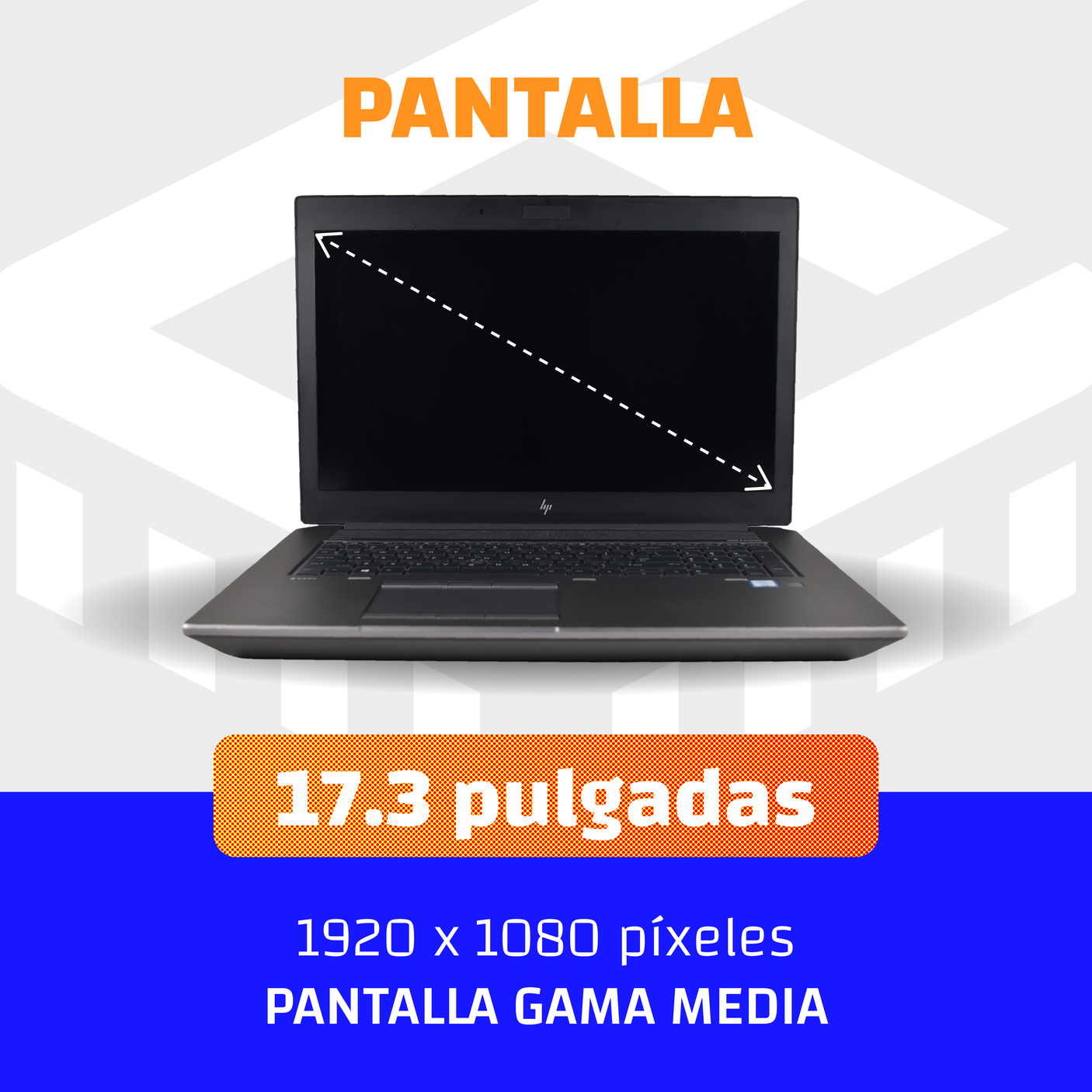 HP ZBook 17 G5 i7 QUADRO 4GB