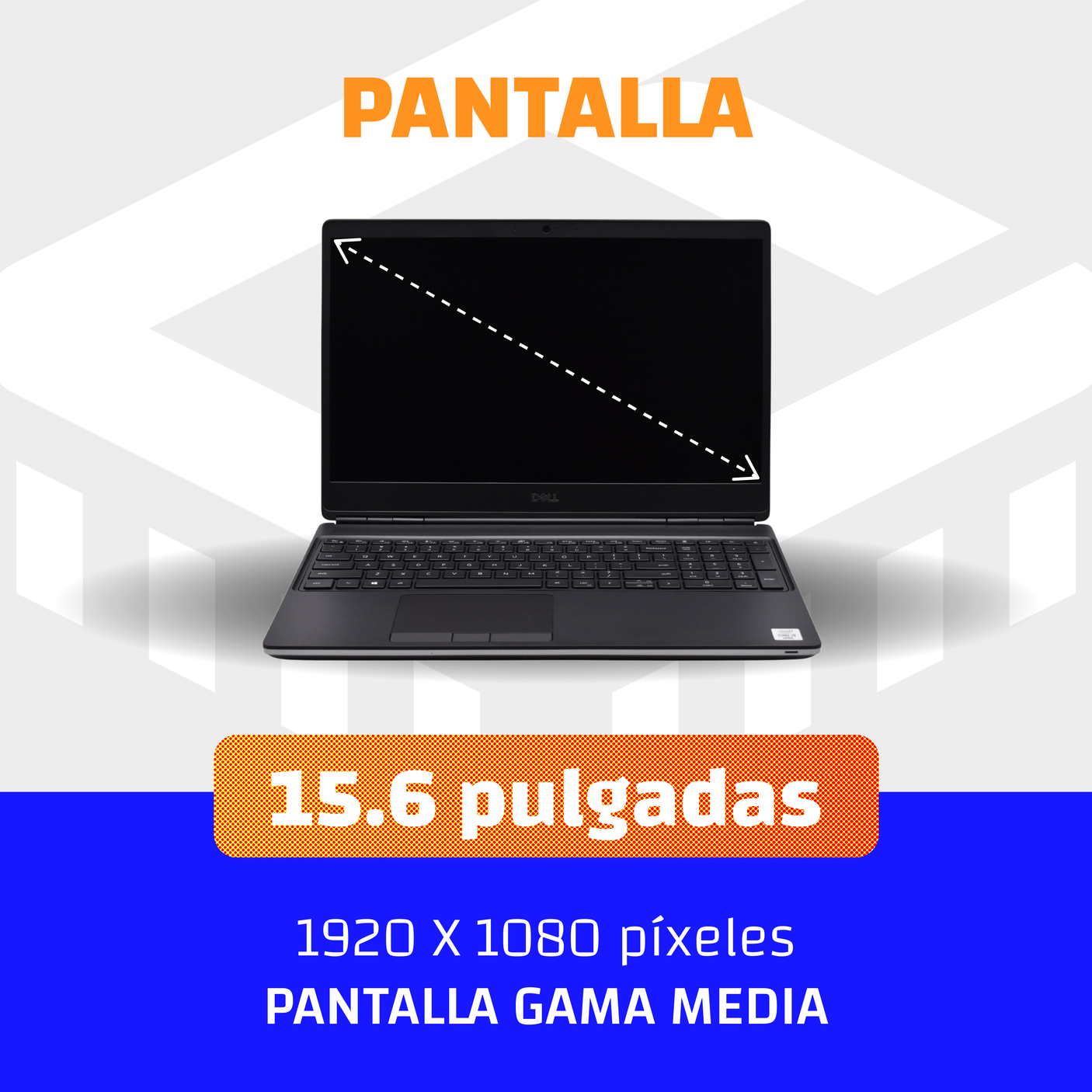 DELL PRECISION 7550 INTEL CORE i7 (10th)