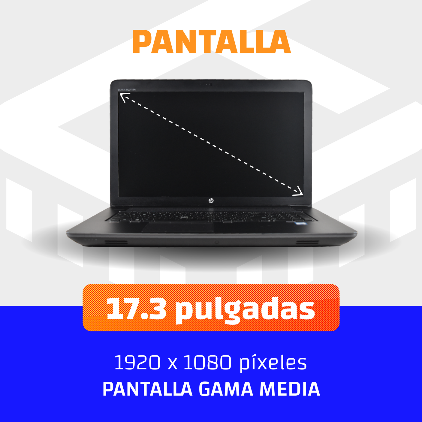 HP ZBOOK 17 G3 i5 6th