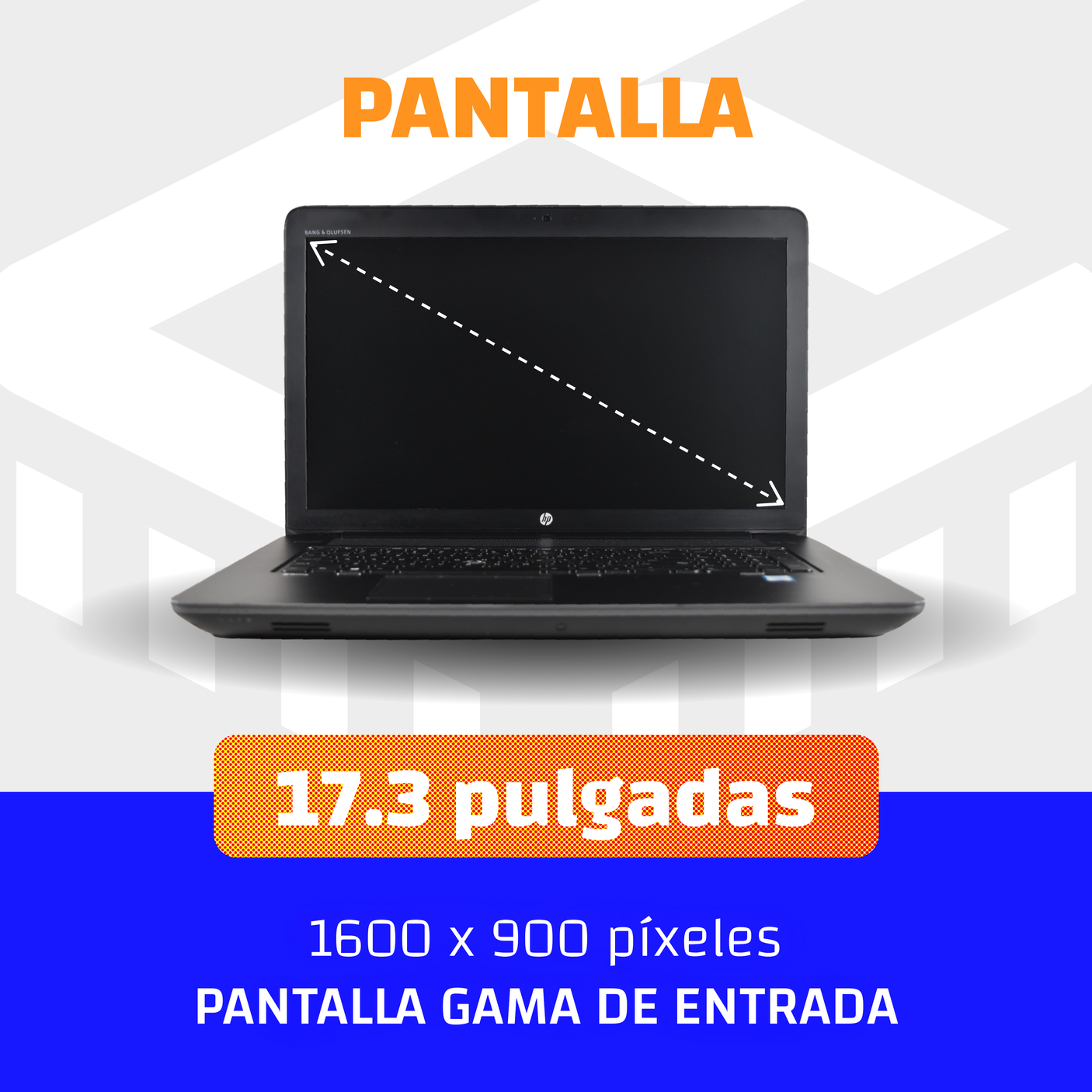 HP ZBOOK 17 G3 i5 6th