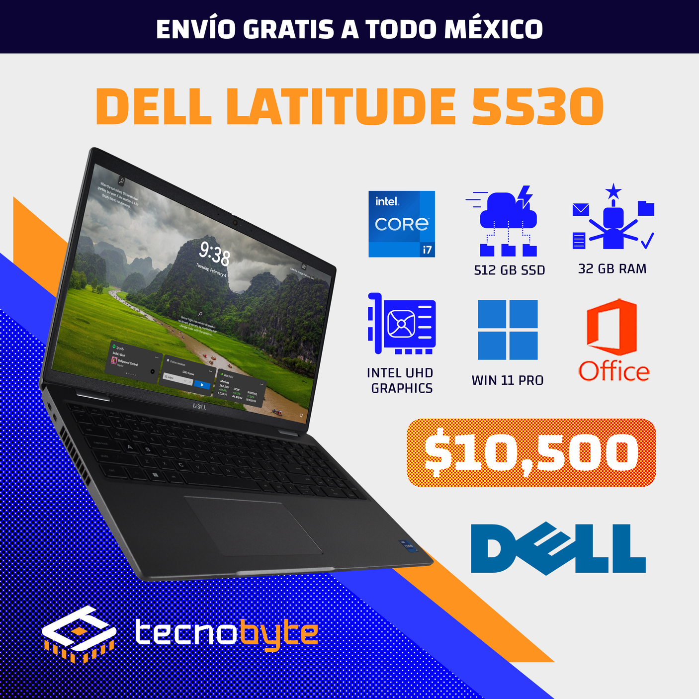 DELL PRECISION 5530 INTEL CORE i7 12th Gen