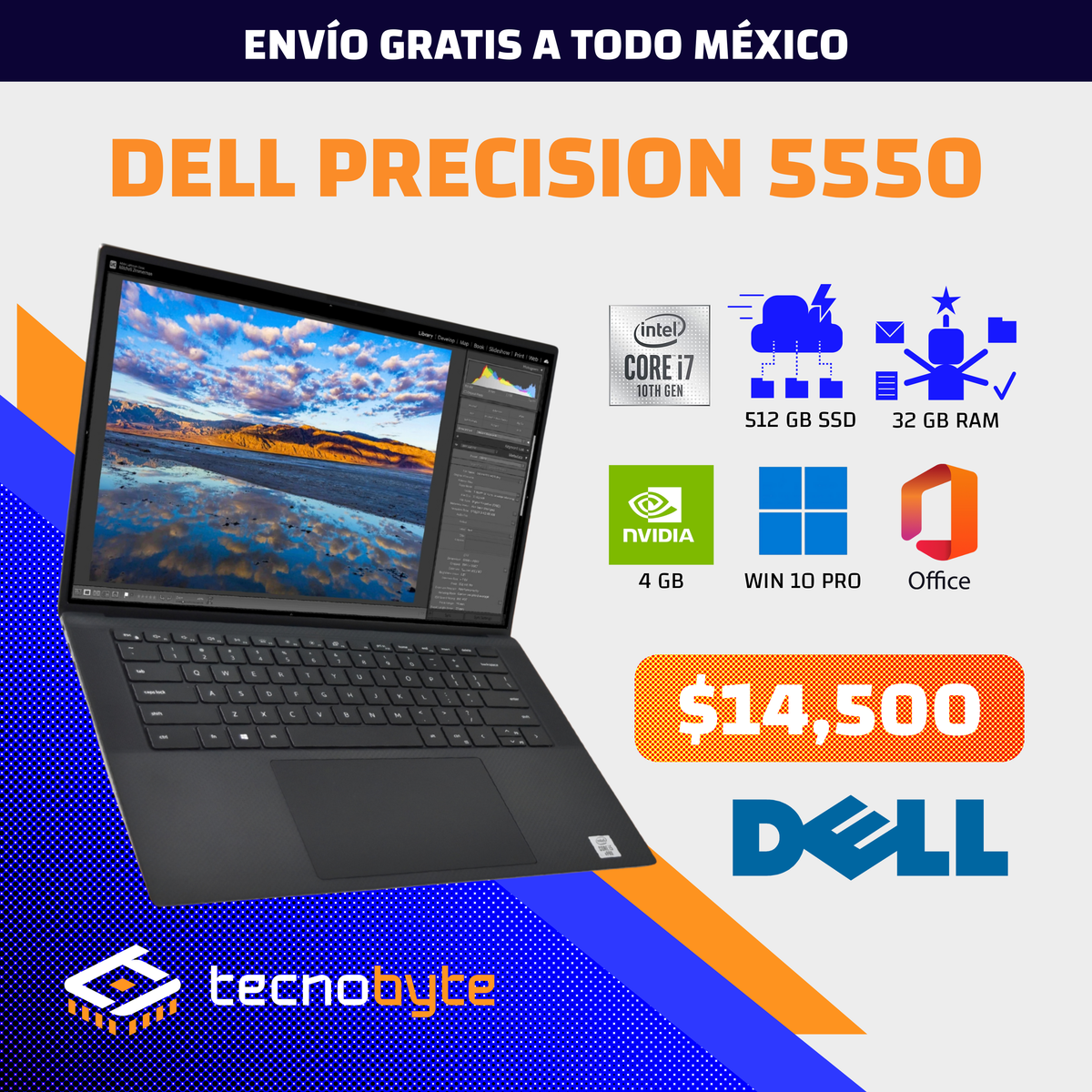 DELL PRECISION 5550 CORE i7