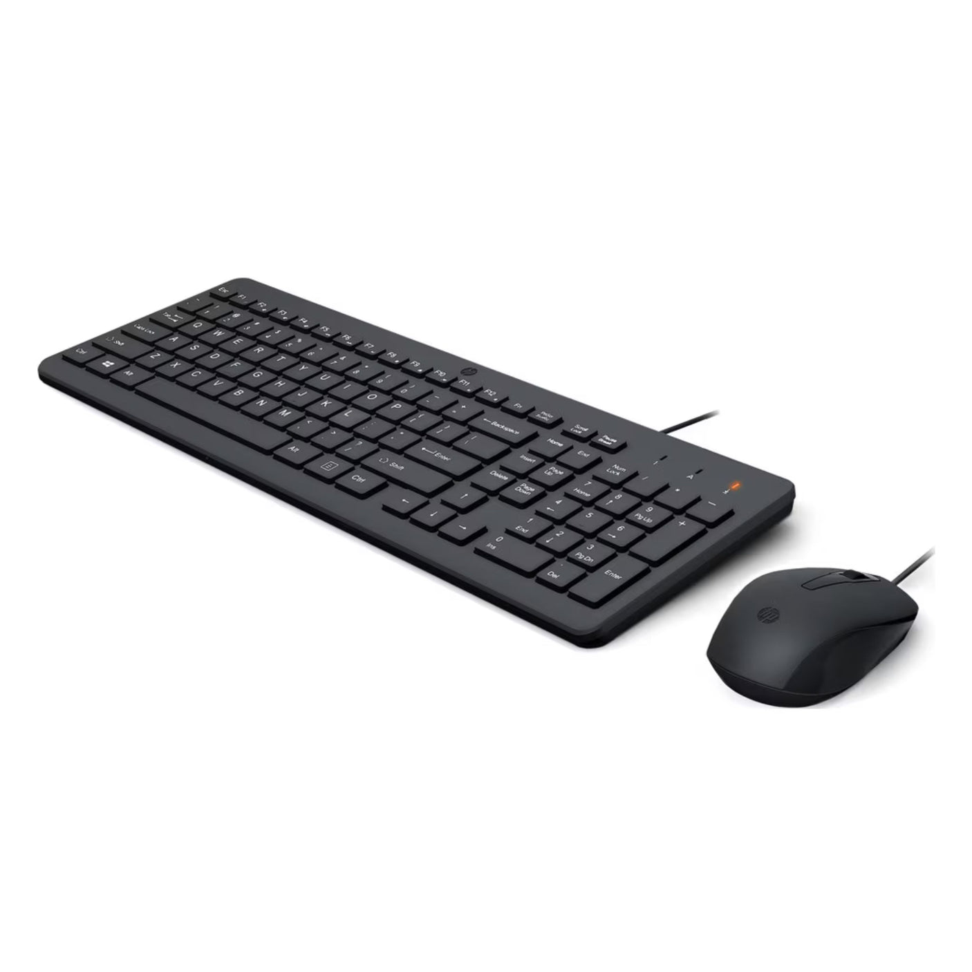 Combo Teclado y Mouse Alámbrico HP 150 USB Español Negro