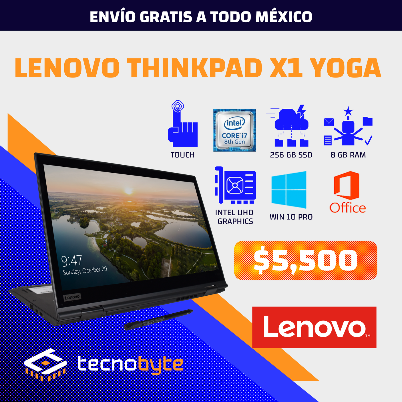 LENOVO THINKPAD X1 YOGA 3ER 360°