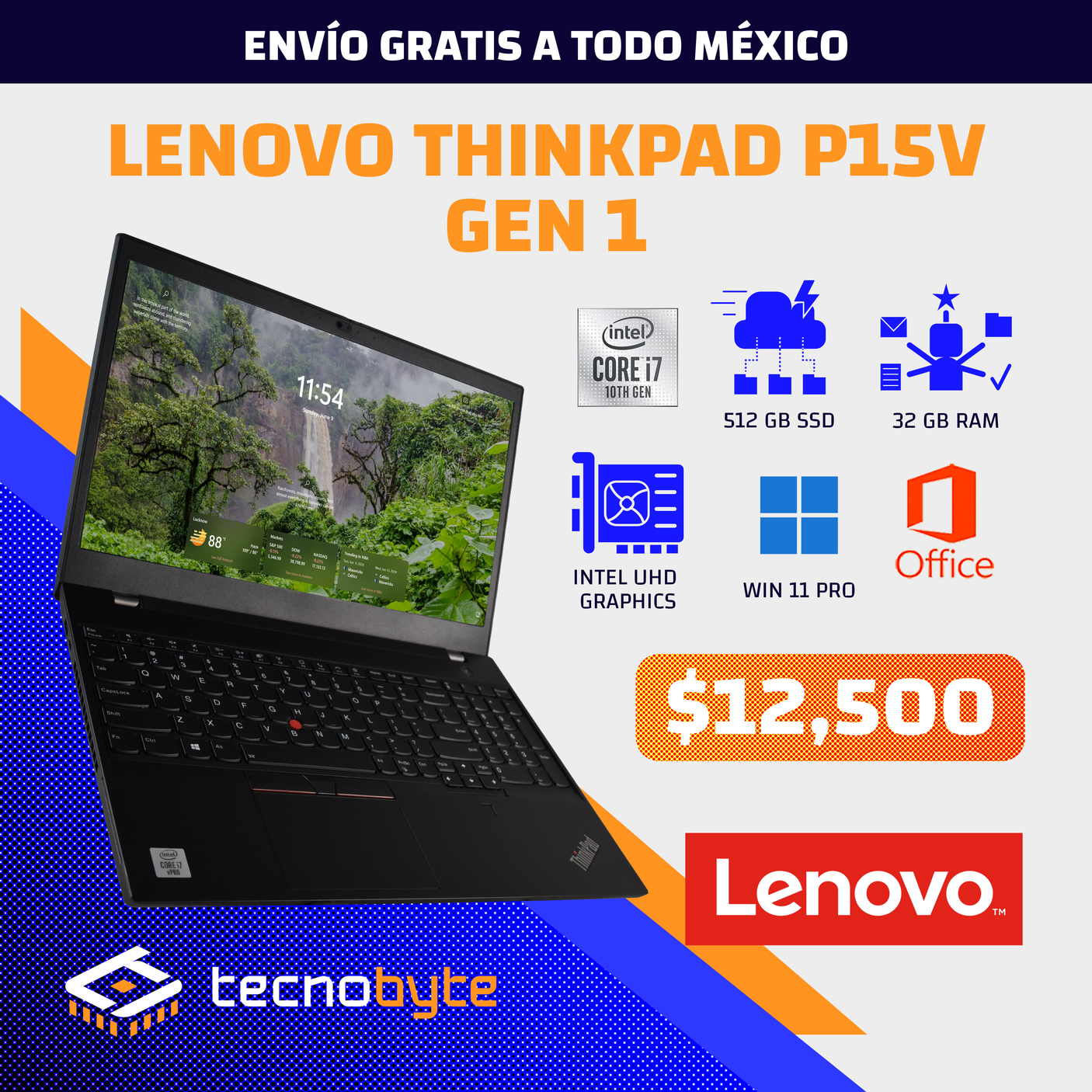 LENOVO THINKPAD P15v GEN 1 i7