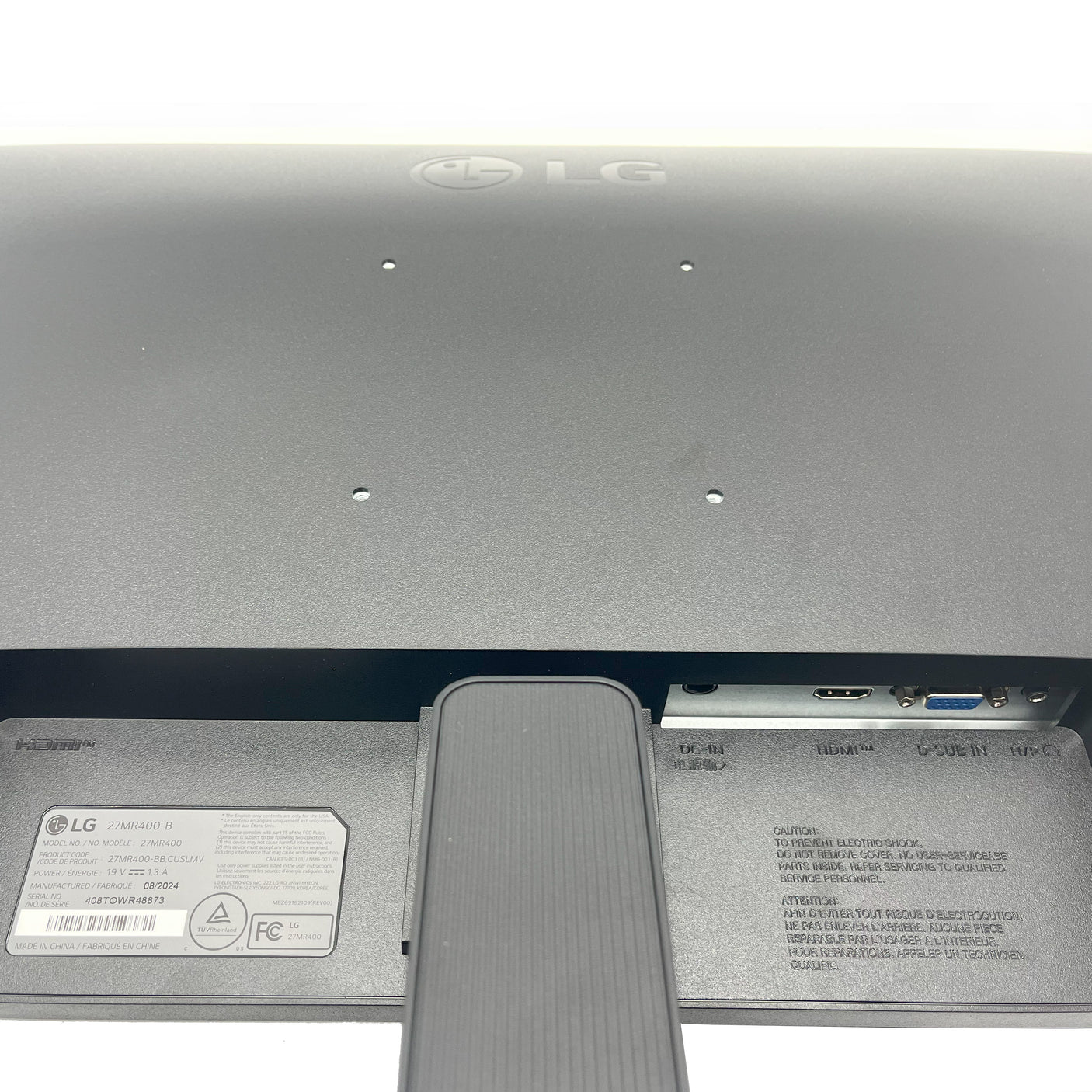 MONITOR LG 27MR400 "27" 100 HZ