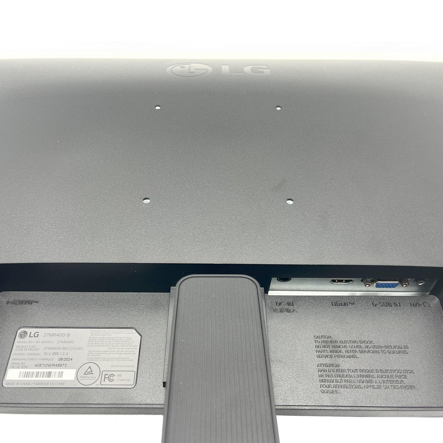 MONITOR LG 27MR400 "27" 100 HZ