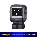 Cargador Ugreen Mini Robot 30W GaN Carga Rápida Pantalla LED