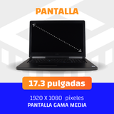 DELL PRECISION 7720 CORE i7 7ma RADEON PRO WX 7100 8GB