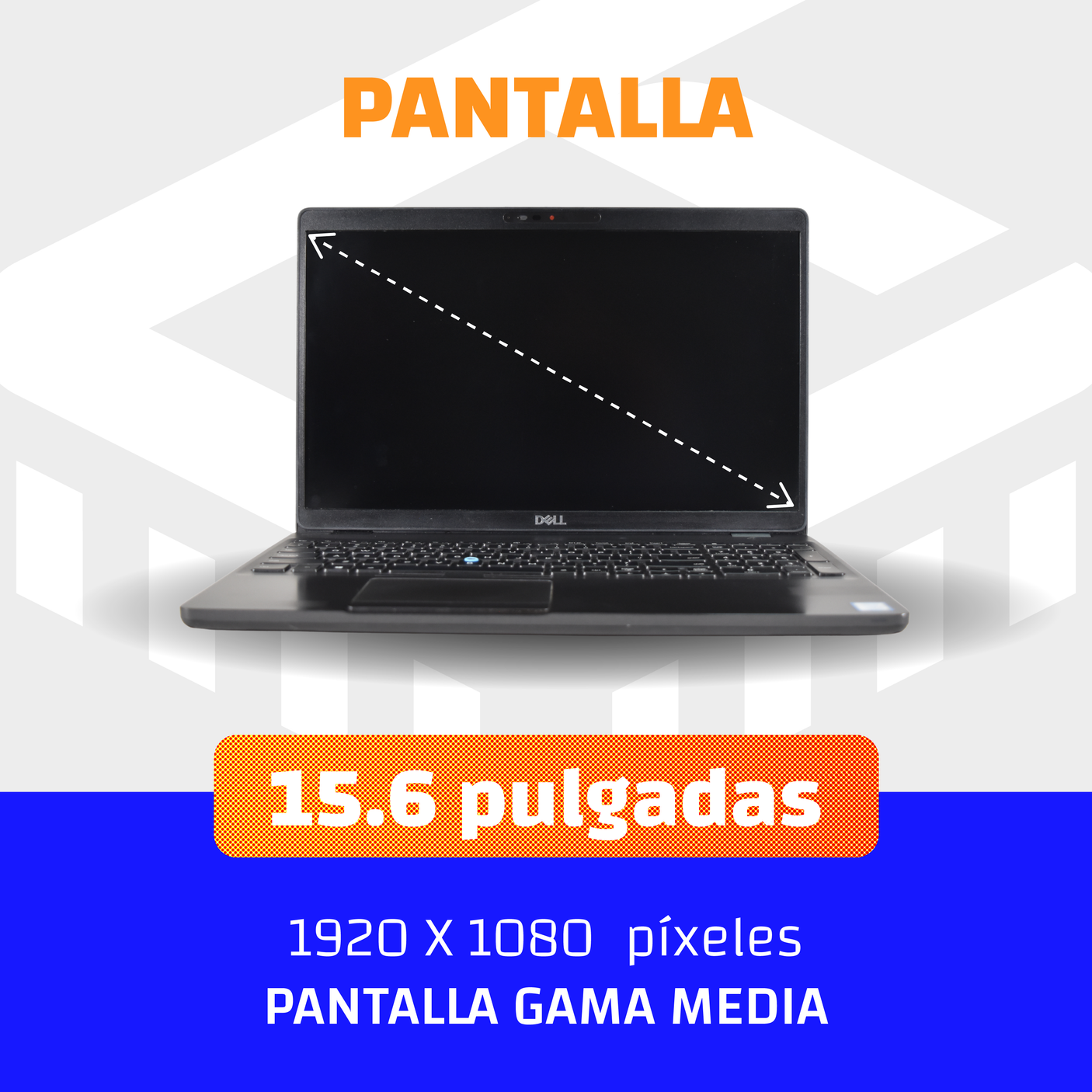DELL LATITUDE 5500 i5 8va 16gb