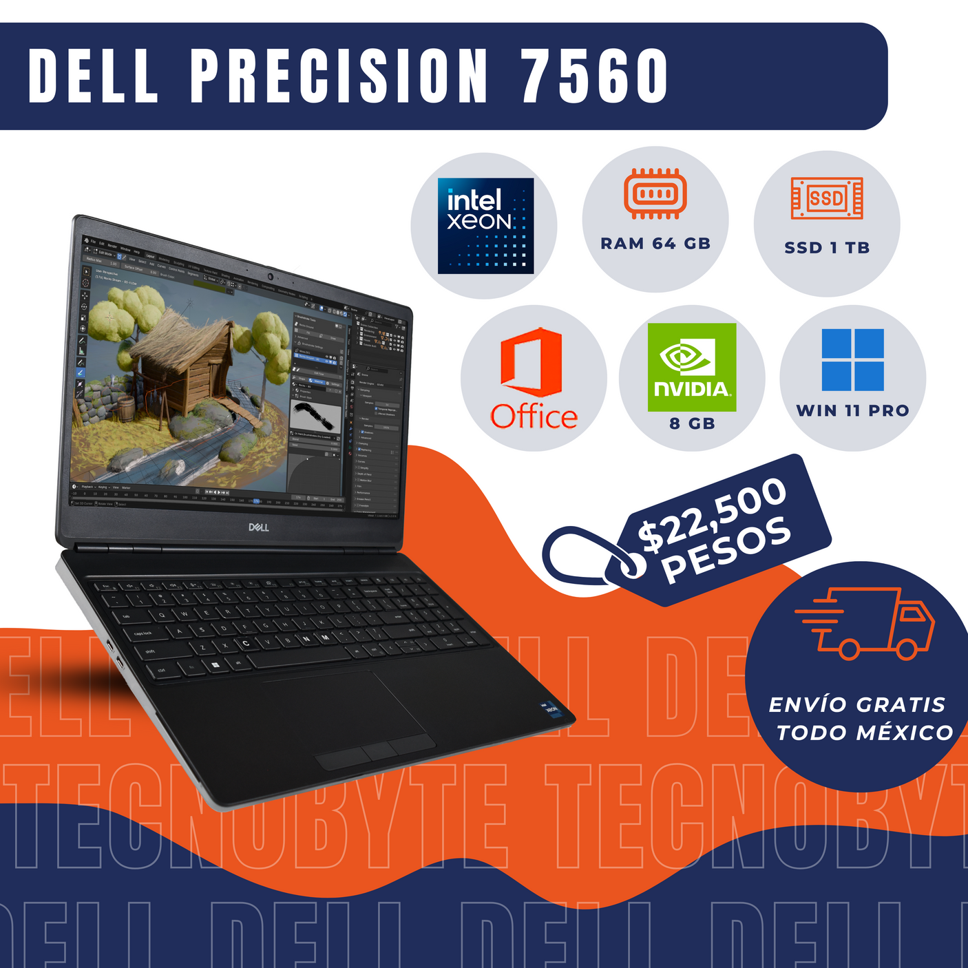 DELL PRECISION 7560 INTEL XEON (11VA)