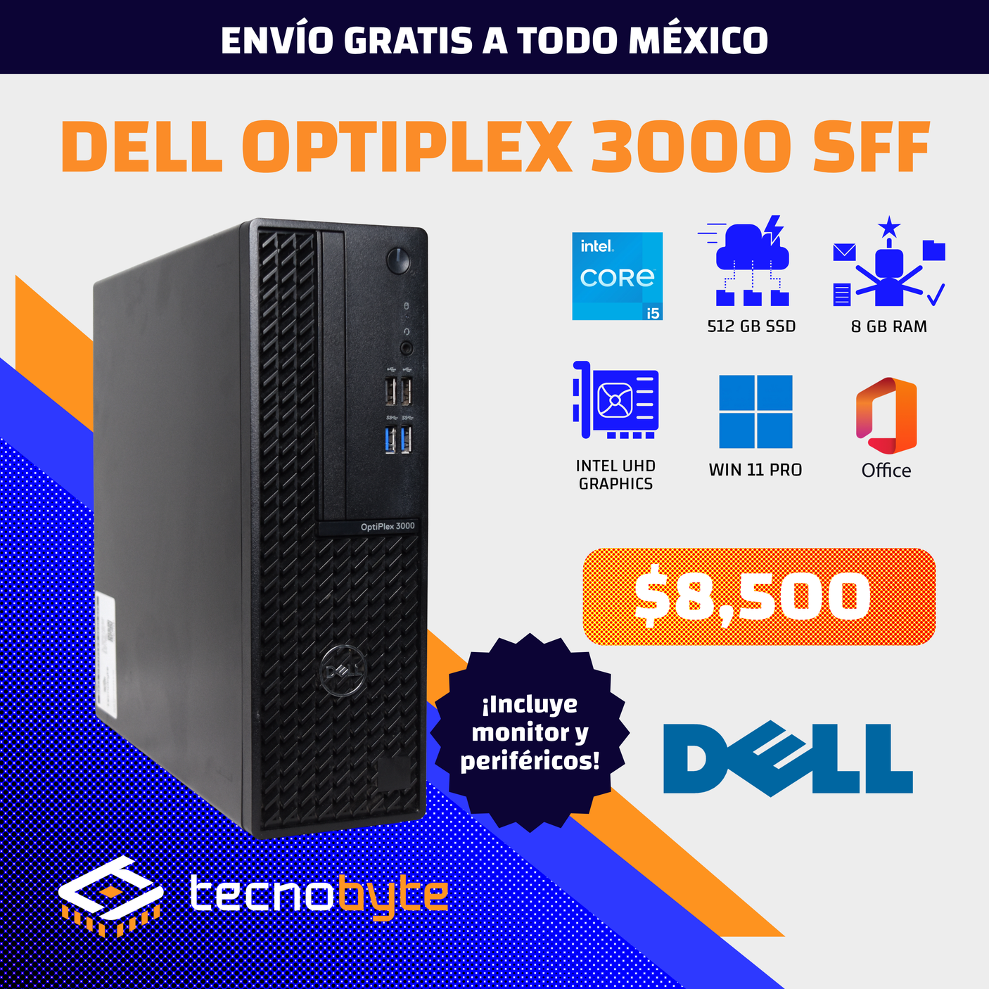 DELL OPTIPLEX 3000 SFF i5 12va