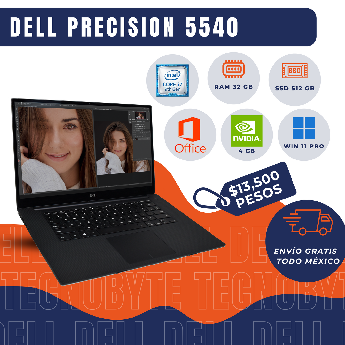 DELL PRECISION 5540 CORE i7
