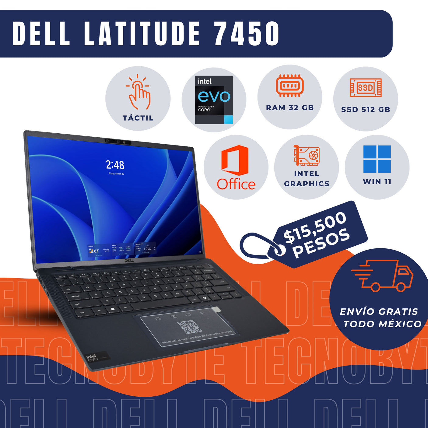 DELL LATITUDE 7450 ULTRA 5 TOUCH