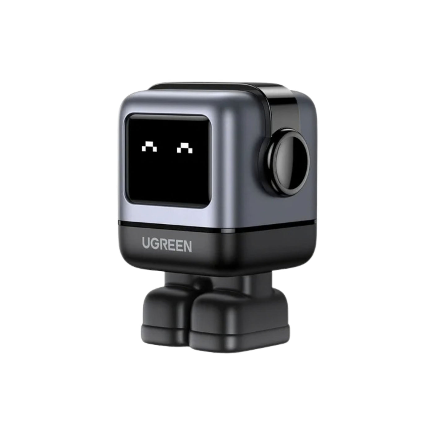 Cargador Ugreen Mini Robot 30W GaN Carga Rápida Pantalla LED