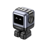 Cargador Ugreen Mini Robot 30W GaN Carga Rápida Pantalla LED