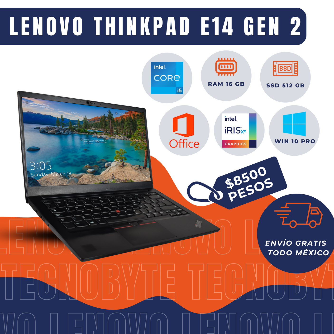 LENOVO THINKPAD E14 Gen2 i5 11va Gen