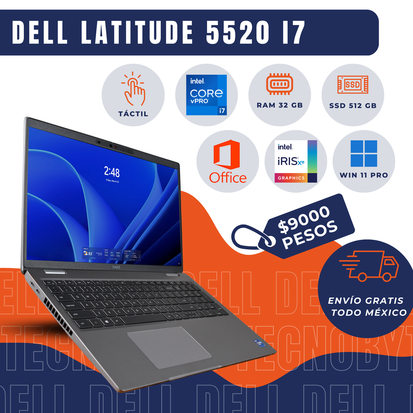 DELL LATITUDE 5520 CORE i7 (11VA)