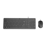 Combo Teclado y Mouse Alámbrico HP 150 USB Español Negro