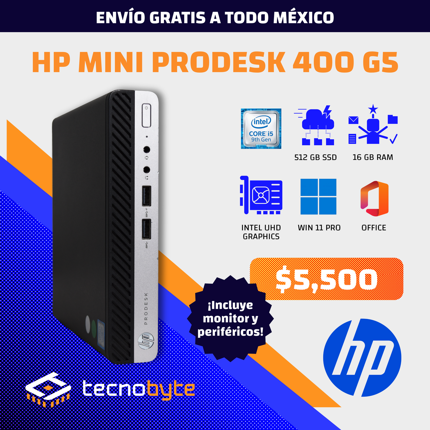 HP PRODESK 400 G5 INTEL CORE i5 (9NA)