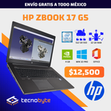 HP ZBook 17 G5 i7 QUADRO 4GB