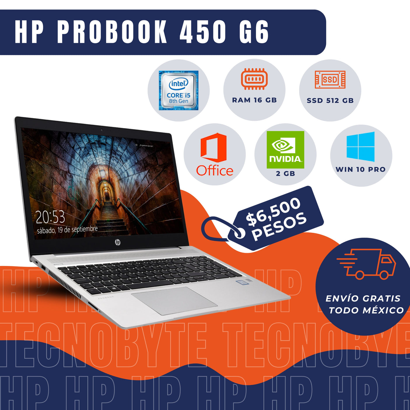 HP PROBOOK 450 G6 CORE i5