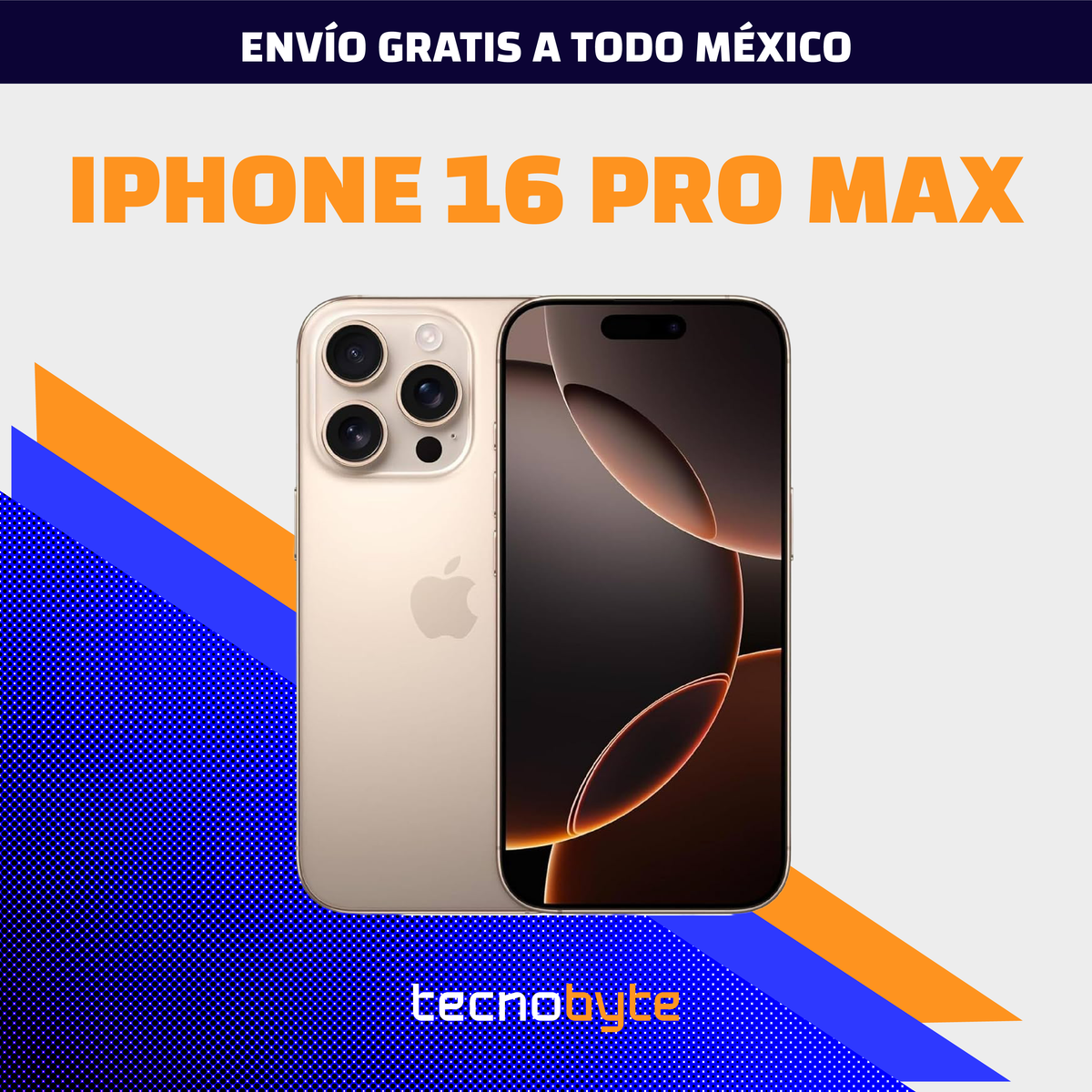 Iphone 16 Pro Max Titanio del Desierto 256 GB