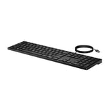 Teclado Alámbrico HP 320K USB Español Negro