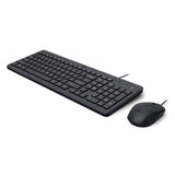 Combo Teclado y Mouse Alámbrico HP 150 USB Español Negro