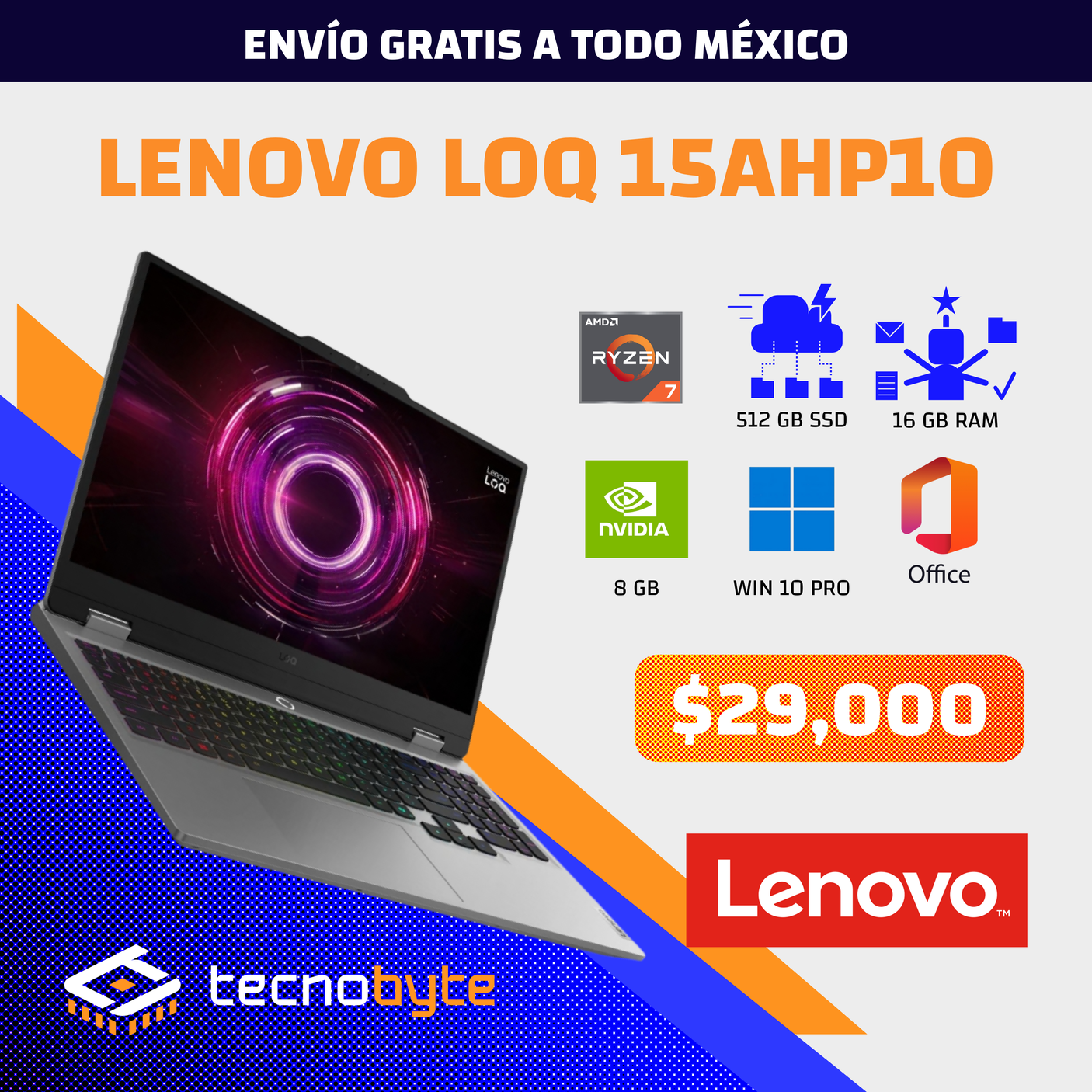 LENOVO LOQ 15AHP10