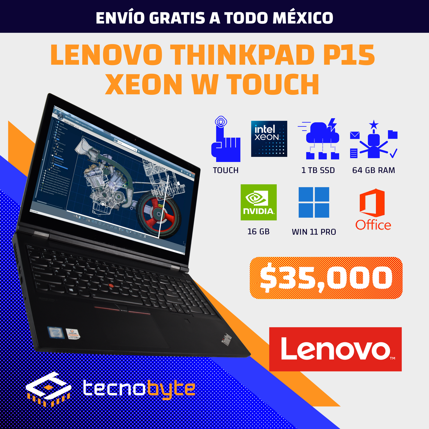 LENOVO THINKPAD P15 XEON TOUCH