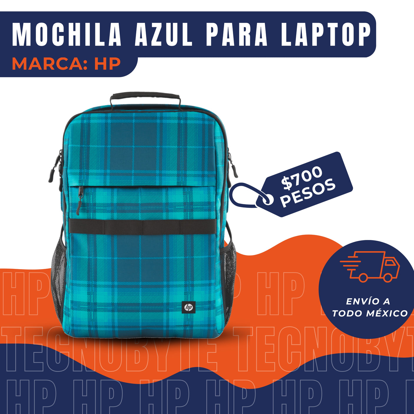 MOCHILA HP ORIGINAL PARA LAPTOP 15.6