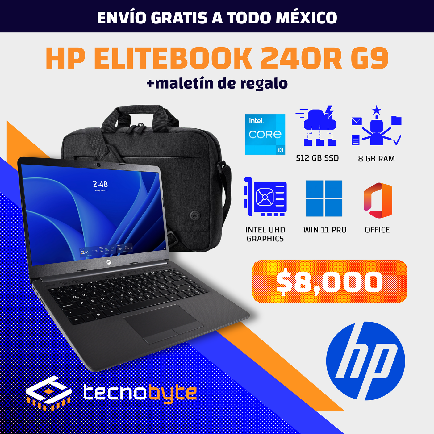 HP EliteBook 240r G9 512 GB