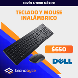 Kit de Teclado y Mouse Inalámbricos Dell KM3322W